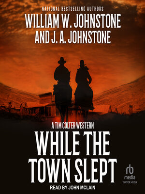 cover image of While the Town Slept